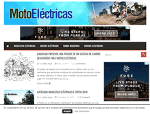 Tablet Screenshot of motoelectricas.com